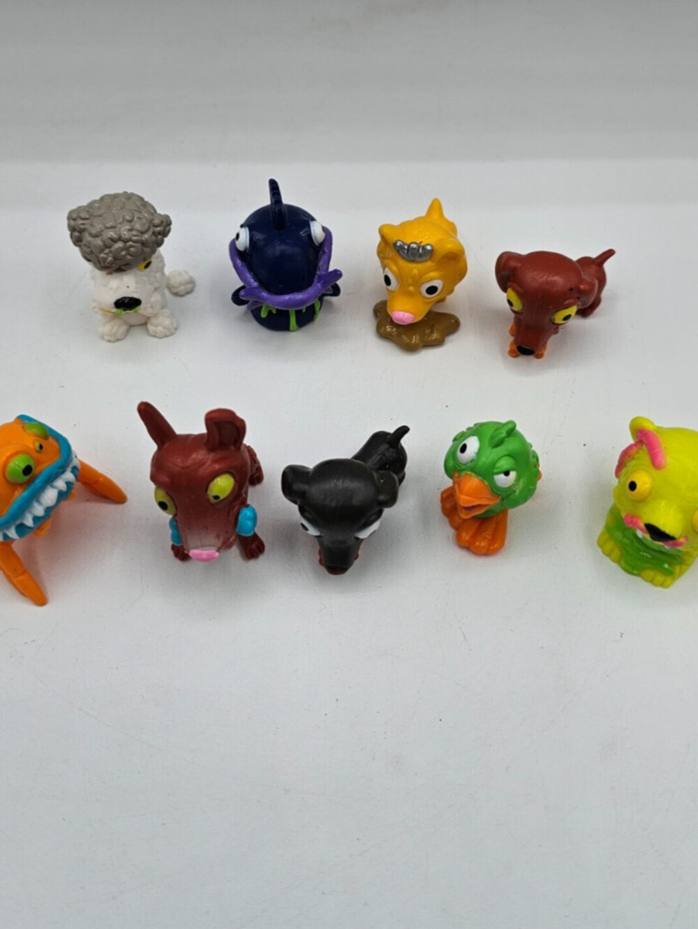 Lot of 9 Moose Toys Uggly's Pet Shop Figures Ugglys Ugly Ugliest